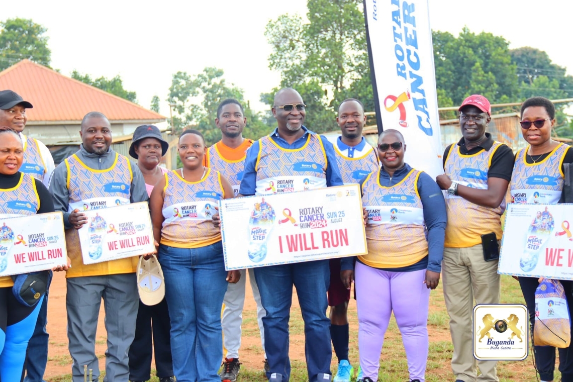 Oweek Nsibirwa launches 'Cancer Run' and urges people to get screened for Cancer